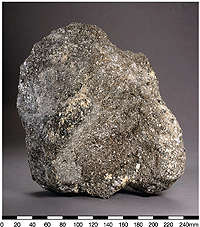 Greisenised granite